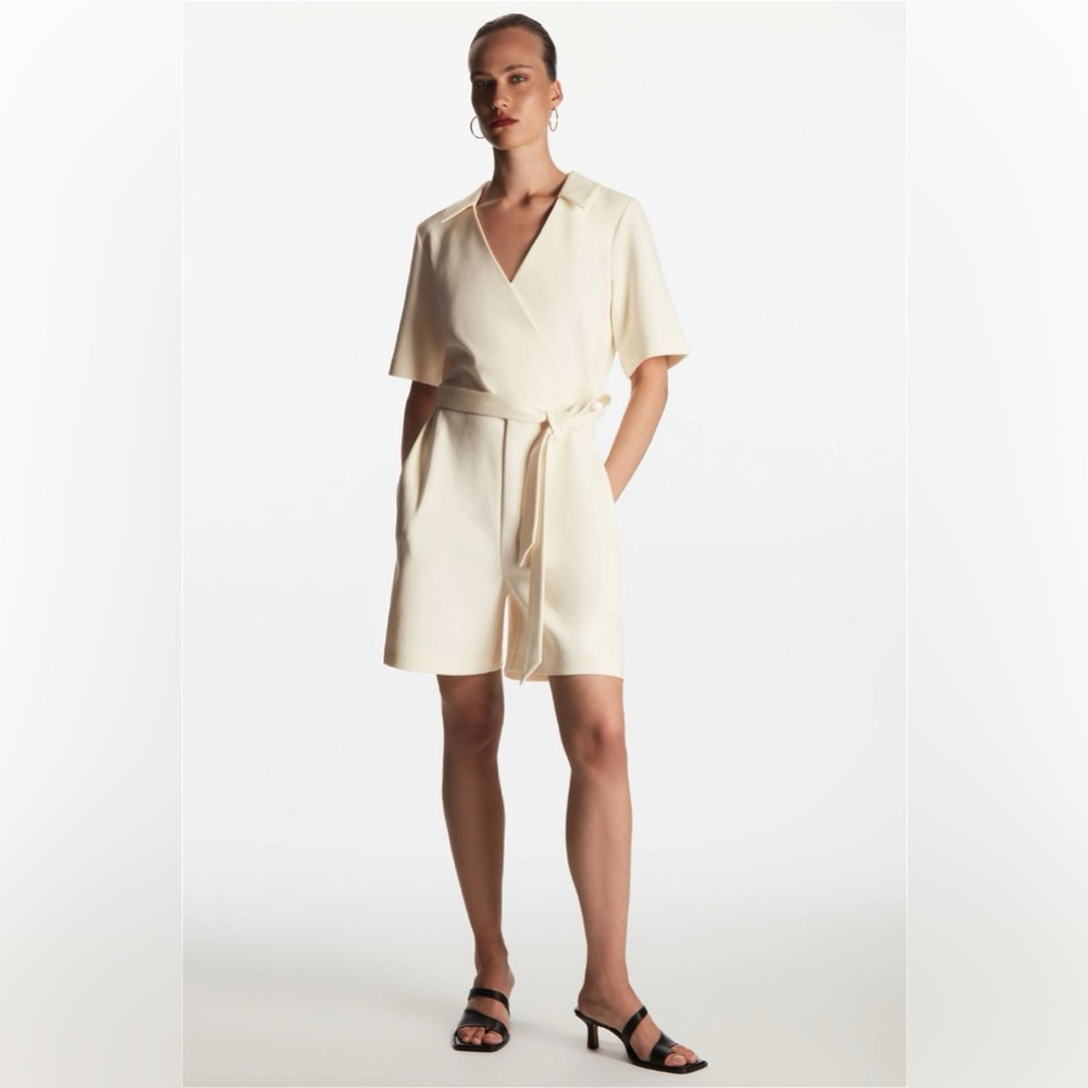 COS Wrap-Effect Playsuit S